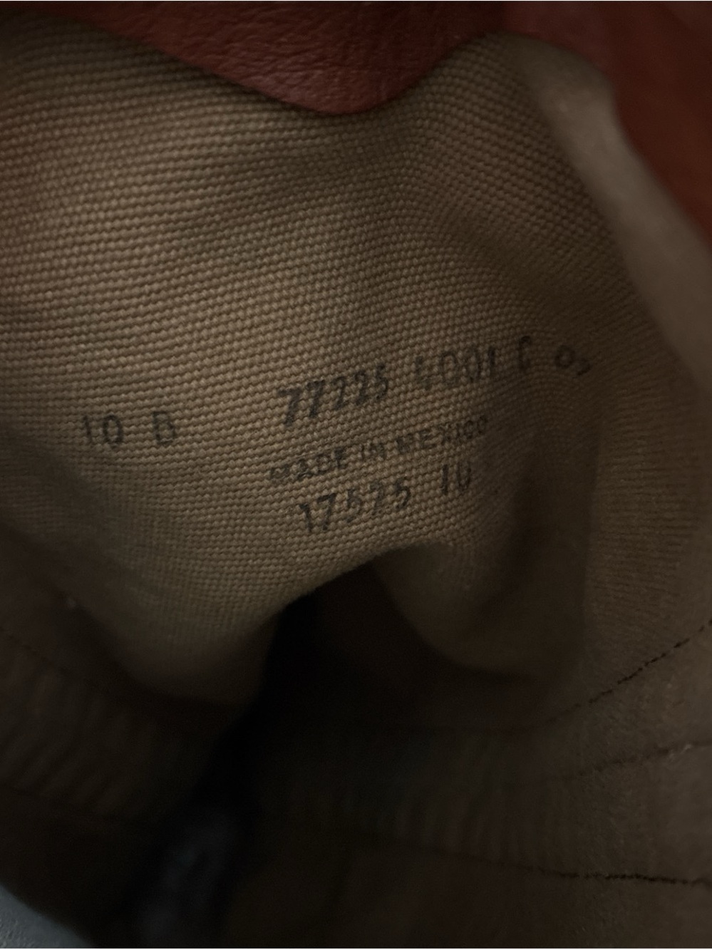 Vintage Jane Frye 10 Knee High Boots Braided Leather Brown Round Toe Canvas - Picture 6 of 9